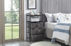 Picture of VERENA 3-Drawer Storage Fabric Cabinet with USB Charging Port & Power Outlet