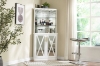 Picture of TANDY Home Bar Buffet & Hutch with Glass Shelves