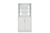 Picture of TANDY Home Bar Buffet & Hutch with Glass Shelves