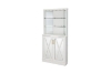 Picture of TANDY Home Bar Buffet & Hutch with Glass Shelves