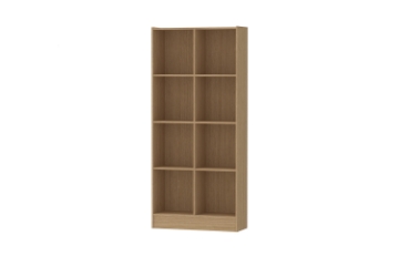 Picture of MOOK 71"x31.5" Bookshelf (Light Oak)