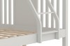 Picture of FORESTER Solid Wood Twin-Double Bunk Bed (White)