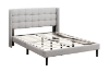 Picture of SONOMA Fabric Bed Frame (Light Grey) - Queen