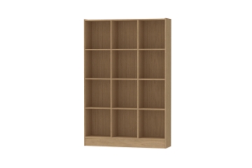 Picture of MOOK 71"x47" Bookshelf (Light Oak)