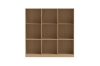 Picture of MOOK 47.5"x47" Bookshelf (Light Oak)