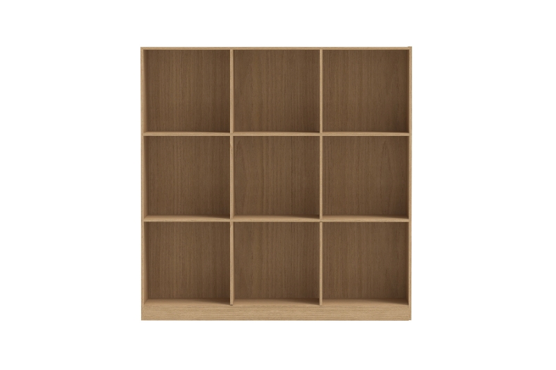 Picture of MOOK 47.5"x47" Bookshelf (Light Oak)
