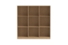 Picture of MOOK 47"x47.5" Bookshelf (Light Oak)
