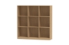 Picture of MOOK 47"x47.5" Bookshelf (Light Oak)