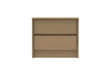 Picture of MOOK 2-Drawer Nightstand (Light Oak)