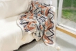 Picture of 377-001 Bohemian Knitted Throw Blanket with Tassels(67"x51")