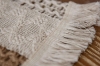 Picture of Cotton-Edged Woven Table Runner/Bed Runner with Tassel in 2 Sizes