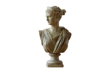 Picture of 374-002 Classic Roman Bust Sculpture Ornaments Character Figure Resin Sculpture (7"x12.5")
