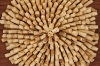 Picture of 650-001 D35.5" Round Teak Wood Twig Wall Art