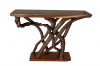 Picture of ROOTRA Handcrafted Teak Root Console Table (35.5" x 31.5")