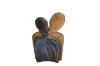 Picture of 650-009 Hand-Carved Teak Root Couple Statue (11.5" x 16")