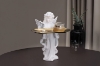Picture of  374-003 Angel Statue Resin Figurine Sculpture with Jewelry Tray (5.5"x12")