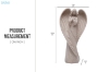 Picture of Guardian Angel Sandstone-Look Figurine - Angel A
