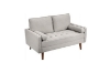 Picture of HAROLD Fabric Sofa Range (Beige) - 2 Seater (Loveseat)