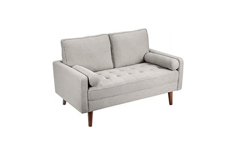 Picture of HAROLD Fabric Sofa Range (Beige) - 2 Seater (Loveseat)
