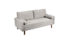 Picture of HAROLD Fabric Sofa Range (Beige) - Loveseat+Sofa Set