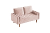 Picture of HAROLD Fabric Sofa Range (Pink) - 2 Seater (Loveseat)