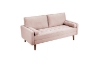 Picture of HAROLD Fabric 3 Seater Sofa (Pink)