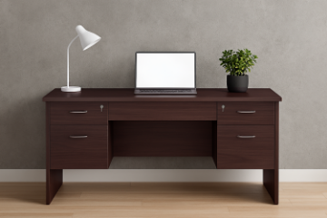 Picture of CARRAWAY 55" Office Desk with Ample Storage