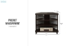 Picture of FISTRAL 31.5" Corner TV Stand