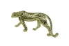 Picture of GEKO Large Golden Leopard Ornament Home Decoration (37.5"x15.5")