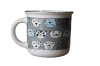 Picture of 323-026 Various Pattern Ceramic Coffee Mug (360ml)
