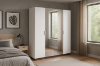 Picture of OLGA 4-Doors Wardrobe with Full-Length Mirror
