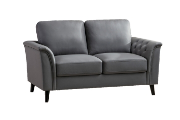 Picture of GROVA 3/2 Seater Air Leather Sofa Range - 2 Seater (Loveseat)	