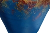 Picture of 363-022 Golden and Turquoise Dichroic Ceramic Vase