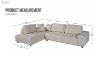 Picture of ELMSFORD Sectional Sofa Range - Chaise Facing Left