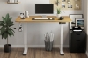 Picture of NEXUS 47" Electric Height Adjustable Standing Desk with LED Display (Oak)