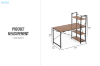 Picture of SHELTON 47" Office Desk with Shelves