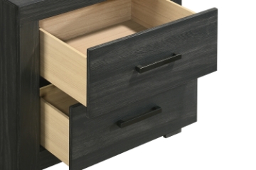 Picture of HAIDEN 2-Drawer Bedside Table