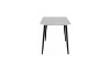 Picture of MIKASA 47" Sintered Stone Top 5PC Dining Set (Grey Table + 4 Dark Grey Chairs)