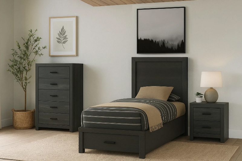 Picture of HAIDEN Bedroom Combo Set in Twin Size - 3PC Combo
