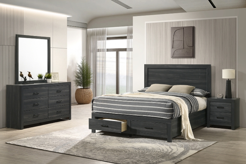 Picture of HAIDEN Bedroom Combo Set in Double Size - 4PC Combo