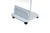 Picture of AURELA H67.5" Movable Mirror With 2-Tier Shelves and Wheels