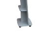 Picture of AURELA H67.5" Movable Mirror With 2-Tier Shelves and Wheels