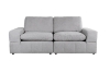 Picture of LUXEON Sectional Modular Sofa Range with Ottoman & Storage Console Hidden Cup Holders & Wireless Charging & USB Ports