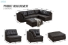 Picture of AUSTEN Foil-Printed Fabric Modular Sectional Sofa Range