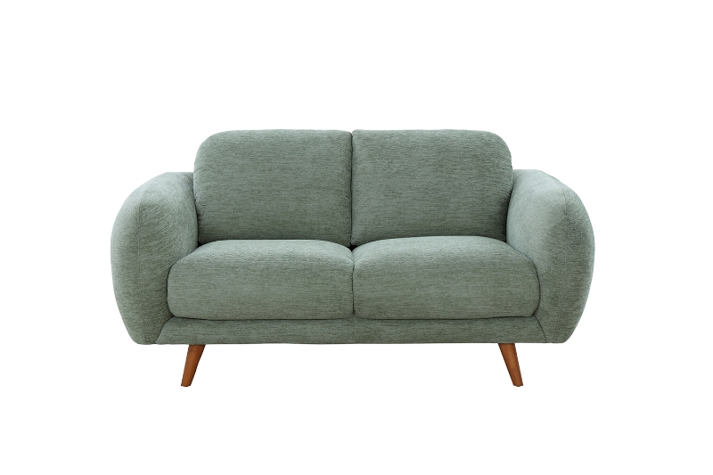 Picture of HELSINKI Fabric Sofa Range (Light Olive) - 2 Seater (Loveseat)
