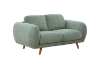 Picture of HELSINKI Fabric Sofa Range (Light Olive) - 2 Seater (Loveseat)