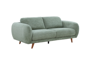 Picture of HELSINKI Fabric Sofa Range (Light Olive) - 3 Seater (Sofa)