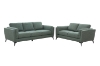 Picture of MARLOW Fabric Sofa Range (Moss Green) - Loveseat+Sofa Set