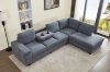 Picture of OSAKA Sectional Sofa (Grey) - Chaise Facing Left without Ottoman