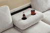 Picture of OSAKA Sectional Sofa (Light Color) - Chaise Facing Left with Ottoman